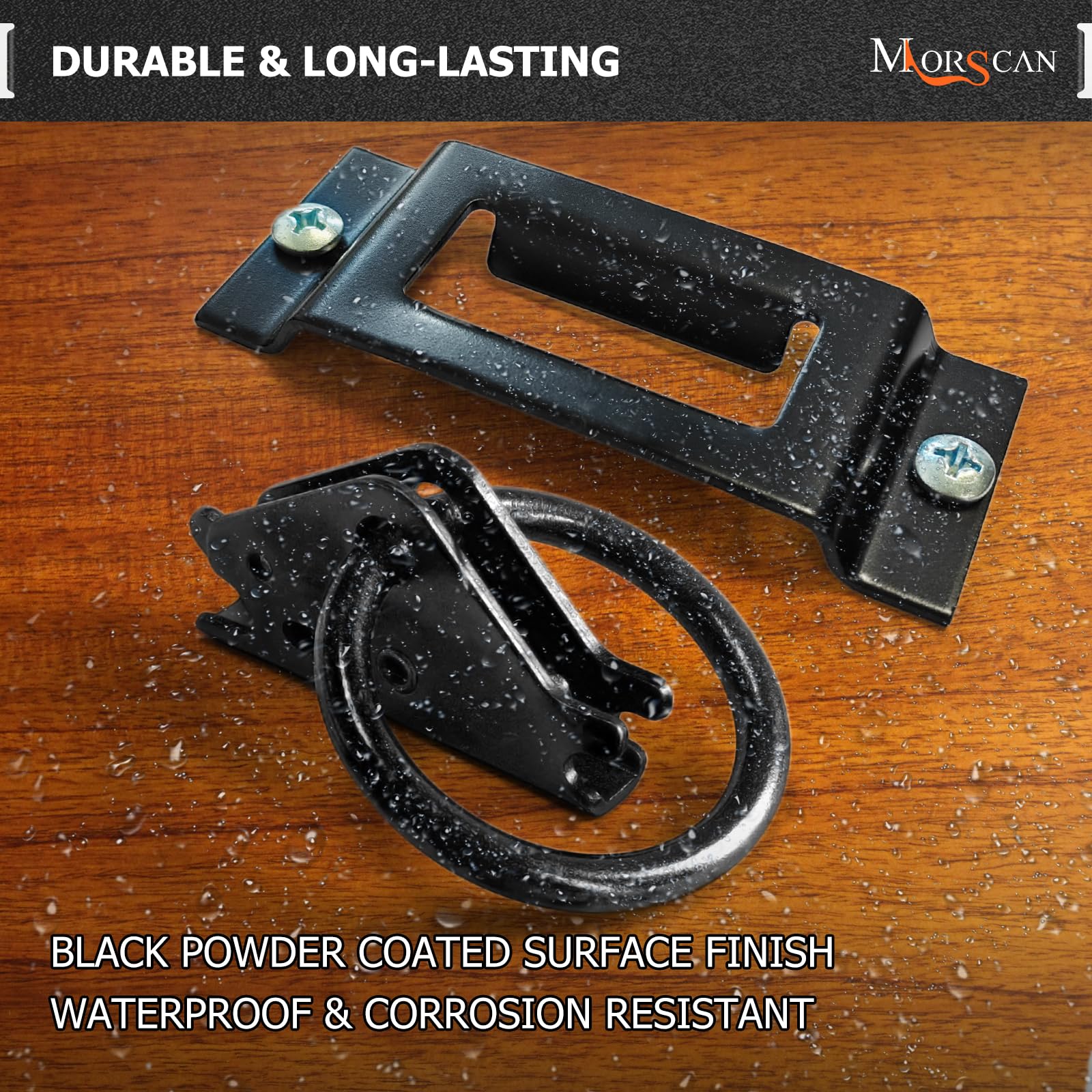 MorScan powder-coat texture and edge finish for corrosion resistance benefit