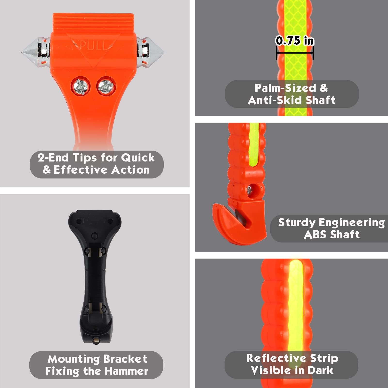 MorTime close-up of hardened steel head for powerful breaks