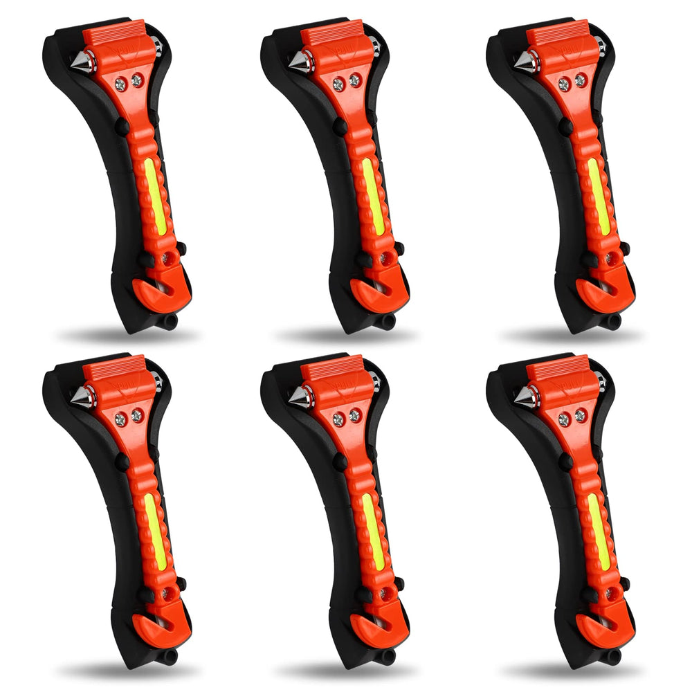MorTime front view of six-pack safety hammers easy access