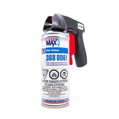Moshify SprayMax can front packaging showing product and gloss benefit