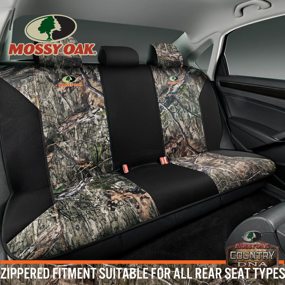 Mossy Oak close-up of rip-stop oxford fabric texture and durable weave benefit