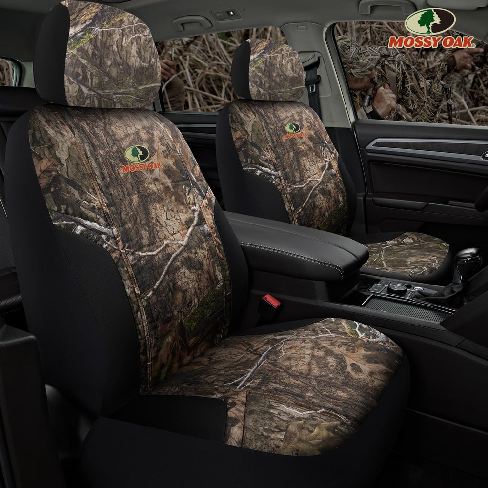 Mossy Oak close-up of rip-stop Oxford fabric texture and durability
