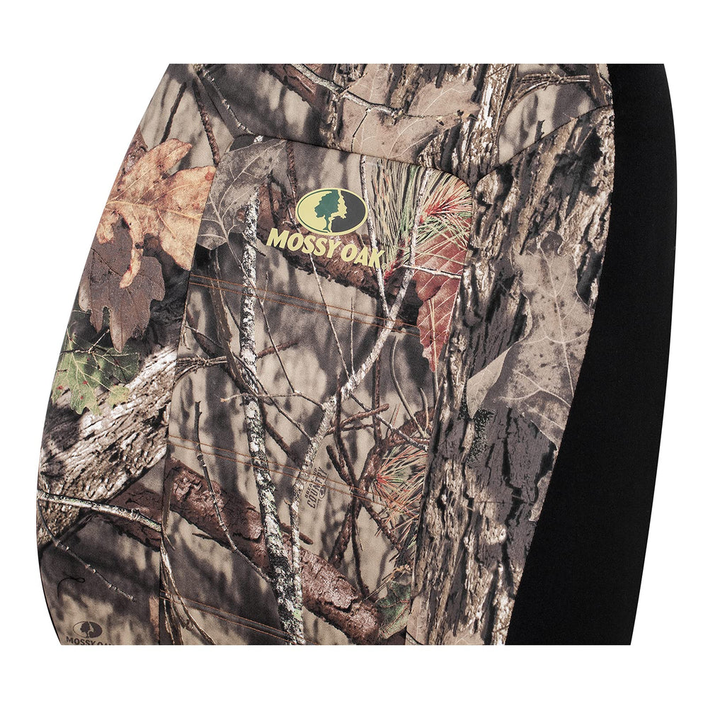 Mossy Oak seat covers installed front view showing snug fit and protective advantage