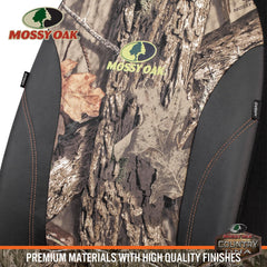 Mossy Oak installed in truck cabin, keeps interior clean