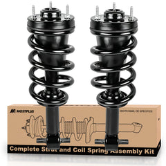 MOSTPLUS front strut assembly front view showing fit and restored ride