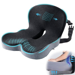 Mosxoed front seat cushion showing ergonomic shape and comfort