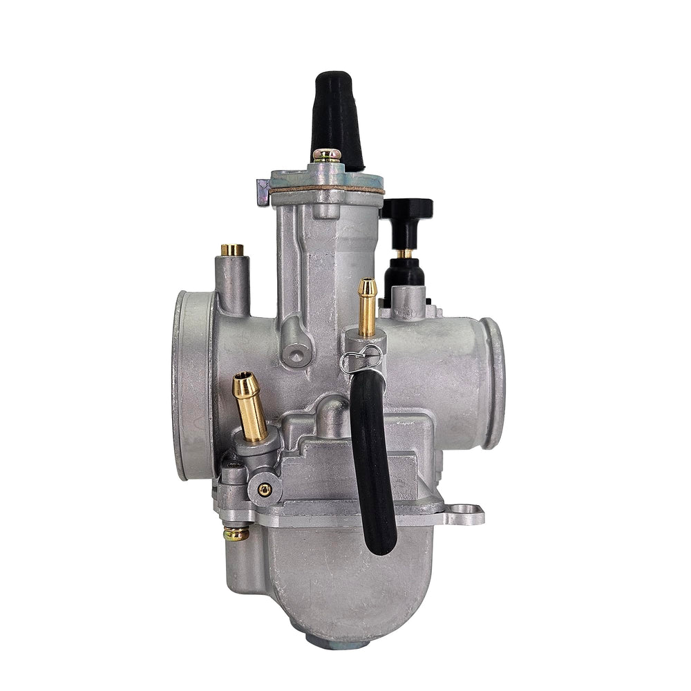 MothAr carburetor next to ruler showing 24mm bore scale, helps sizing verification