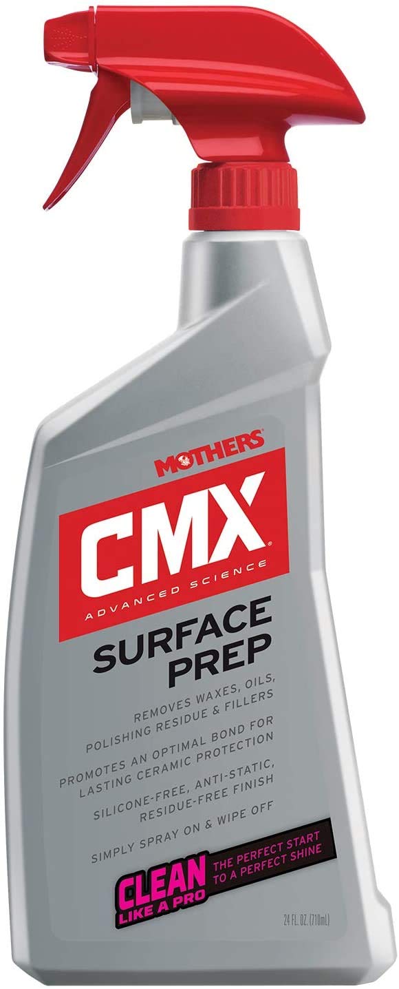 Mothers CMX 24 oz front label showing product and benefits