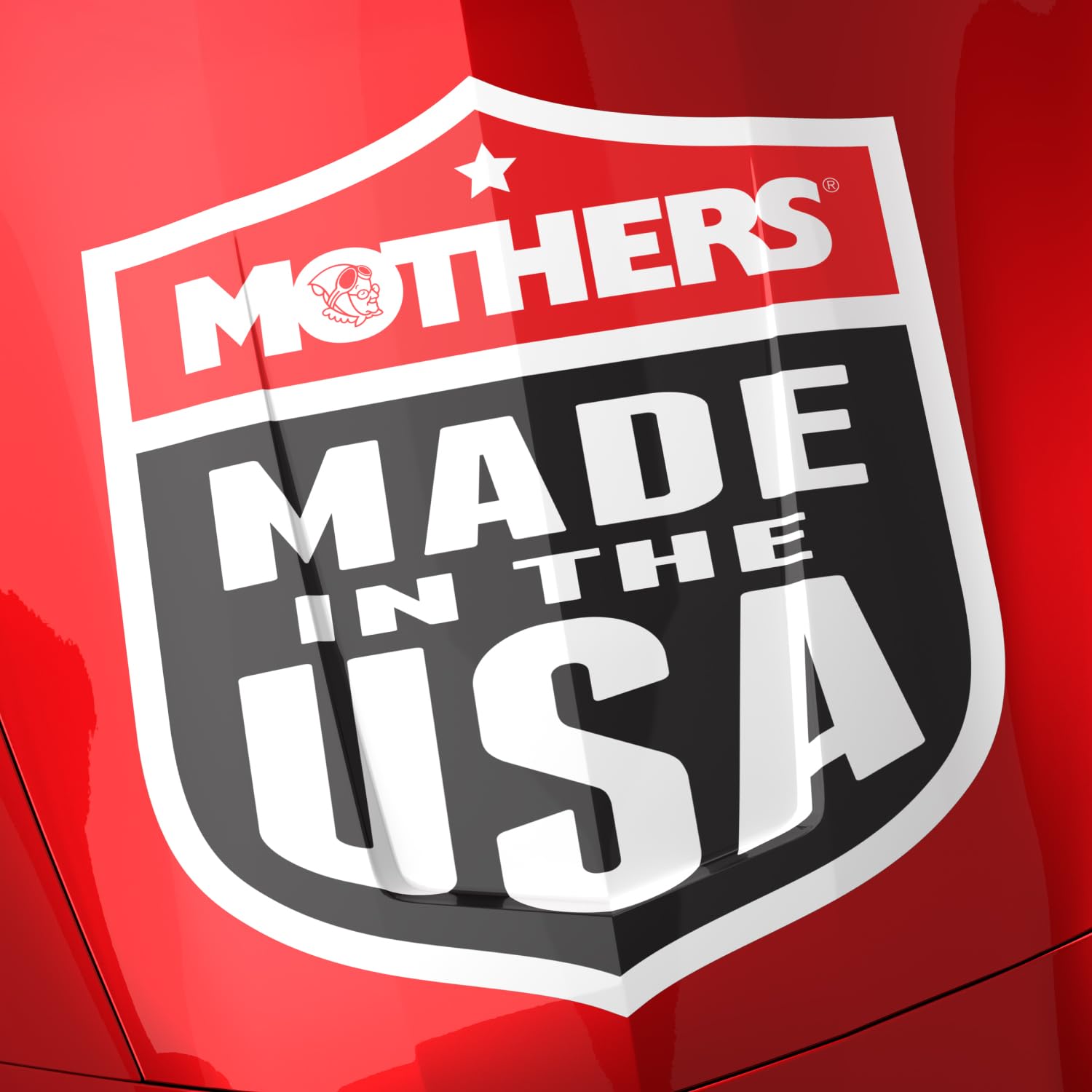 Mothers protectant surface close-up highlighting a natural, low-gloss finish benefit