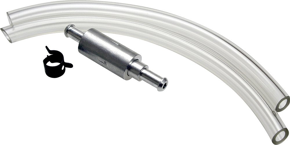 Motion Pro 08-0143 front view showing bleeder body and hose connection for easy use