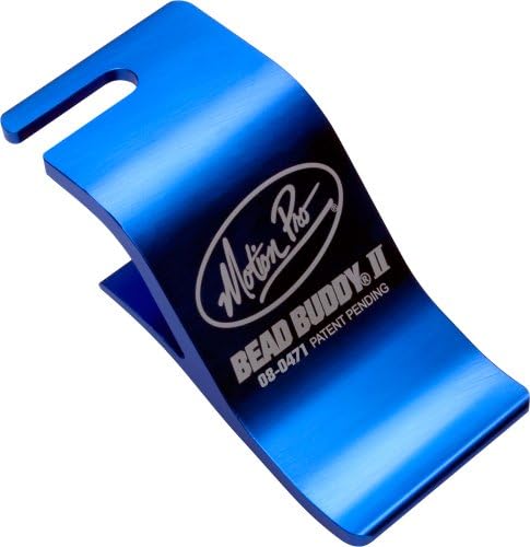 Motion Pro Bead Buddy II in use holding tire bead for faster mounting