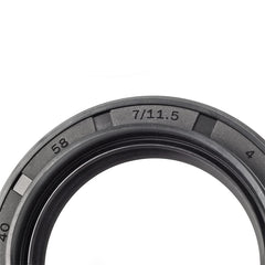 MOTO1988 circlip and components next to ruler showing scale benefit: confirm correct diameters
