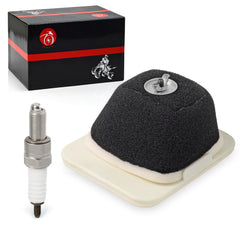 MOTO1988 front packaging showing filter and plug for easy identification