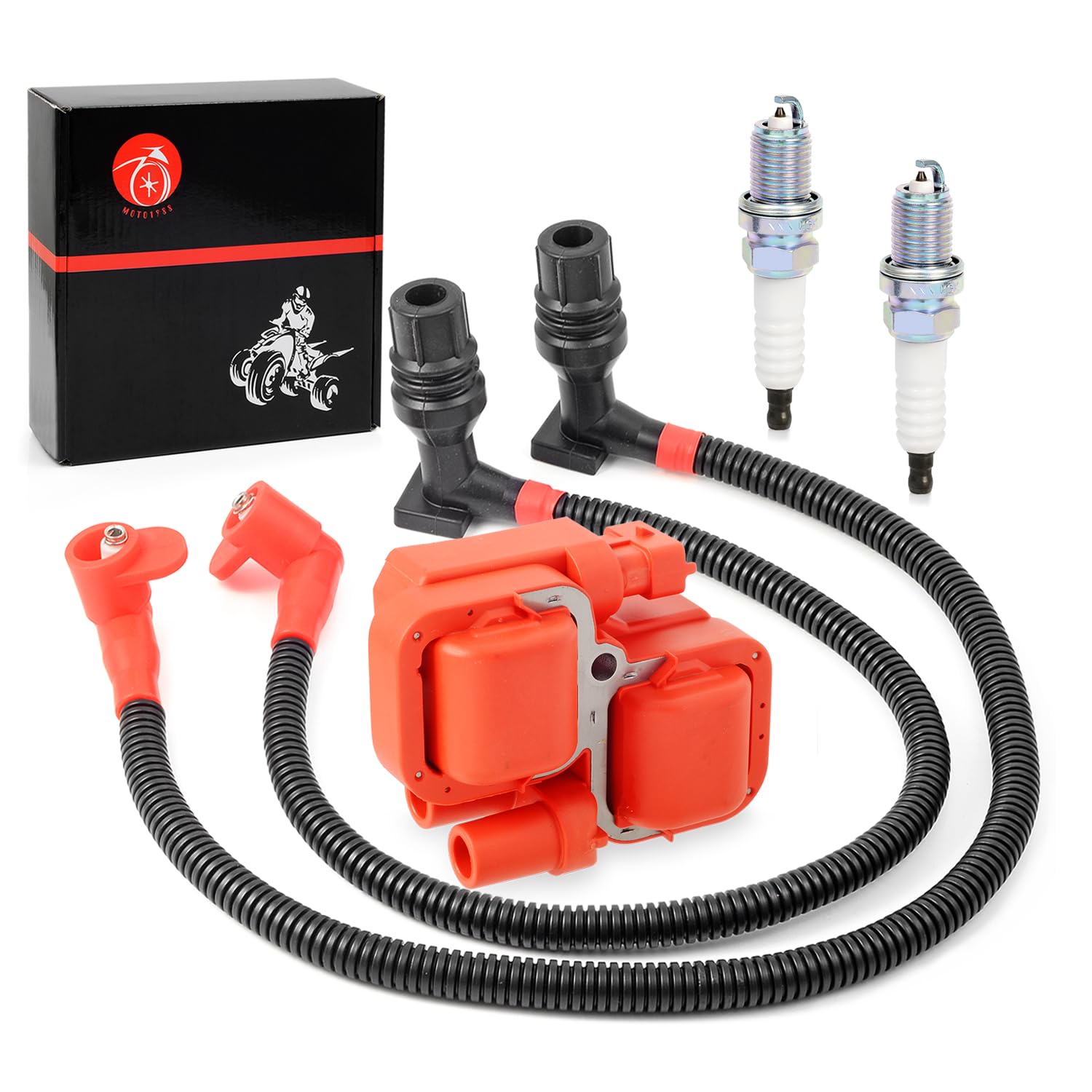 MOTO1988 ignition kit installed in Polaris Ranger demonstrating correct fitment
