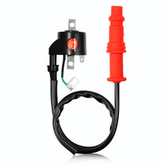 MOTO1988 spark plug detail with clean electrode for consistent ignition