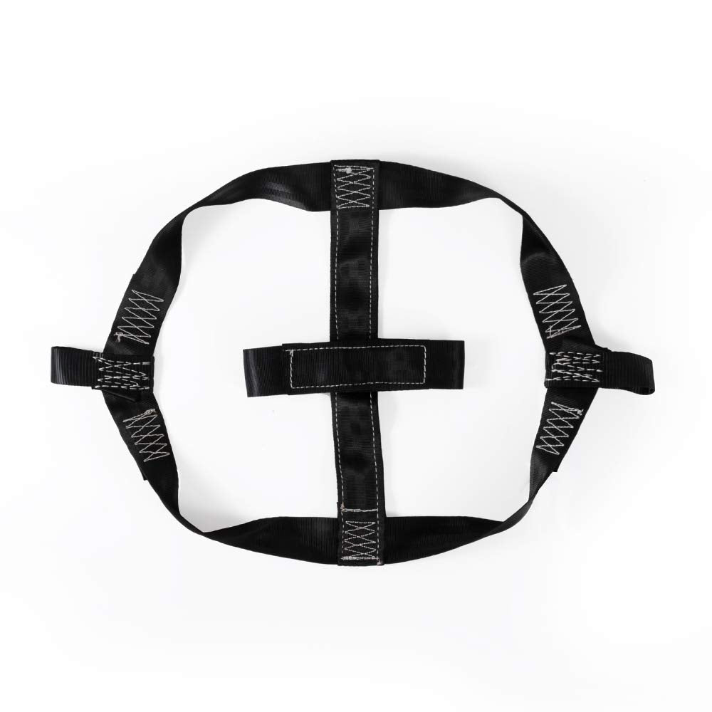 MOTO4U heavy-duty strap webbing detail for durable, stretch-resistant hold