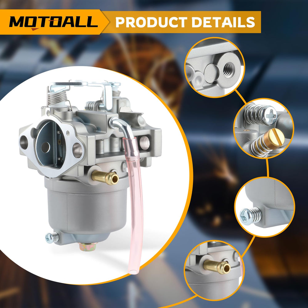 MOTOALL carburetor with two gaskets package contents for complete installation