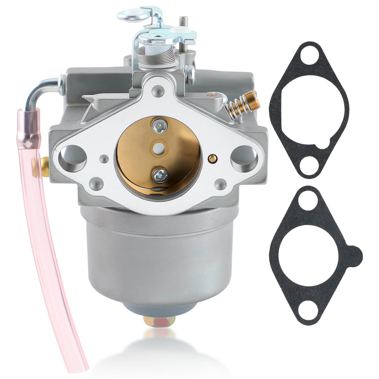 MOTOALL carburetor front view showing clean body and inlet for easy replacement