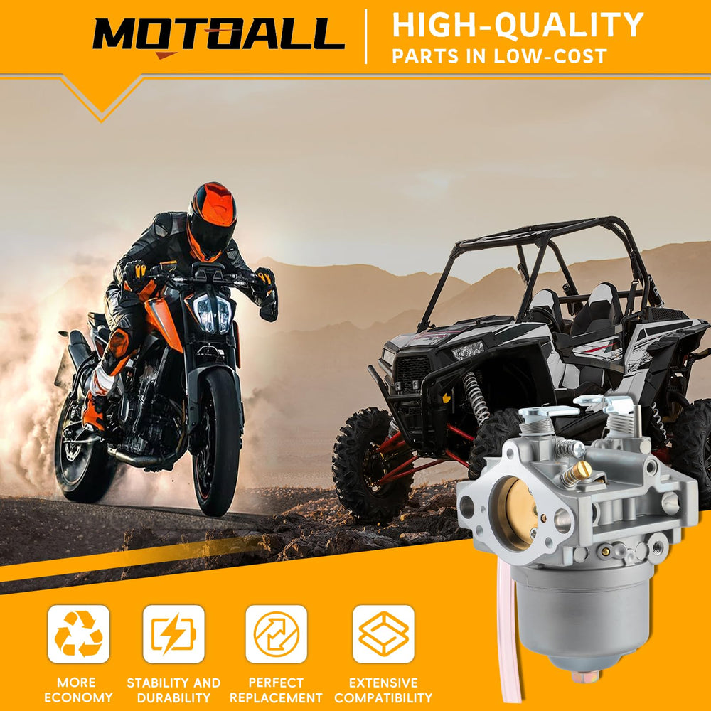 MOTOALL carburetor side detail highlighting linkage and ports for reliable fit