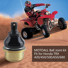 MOTOALL close-up ball stud display highlighting durable construction benefit