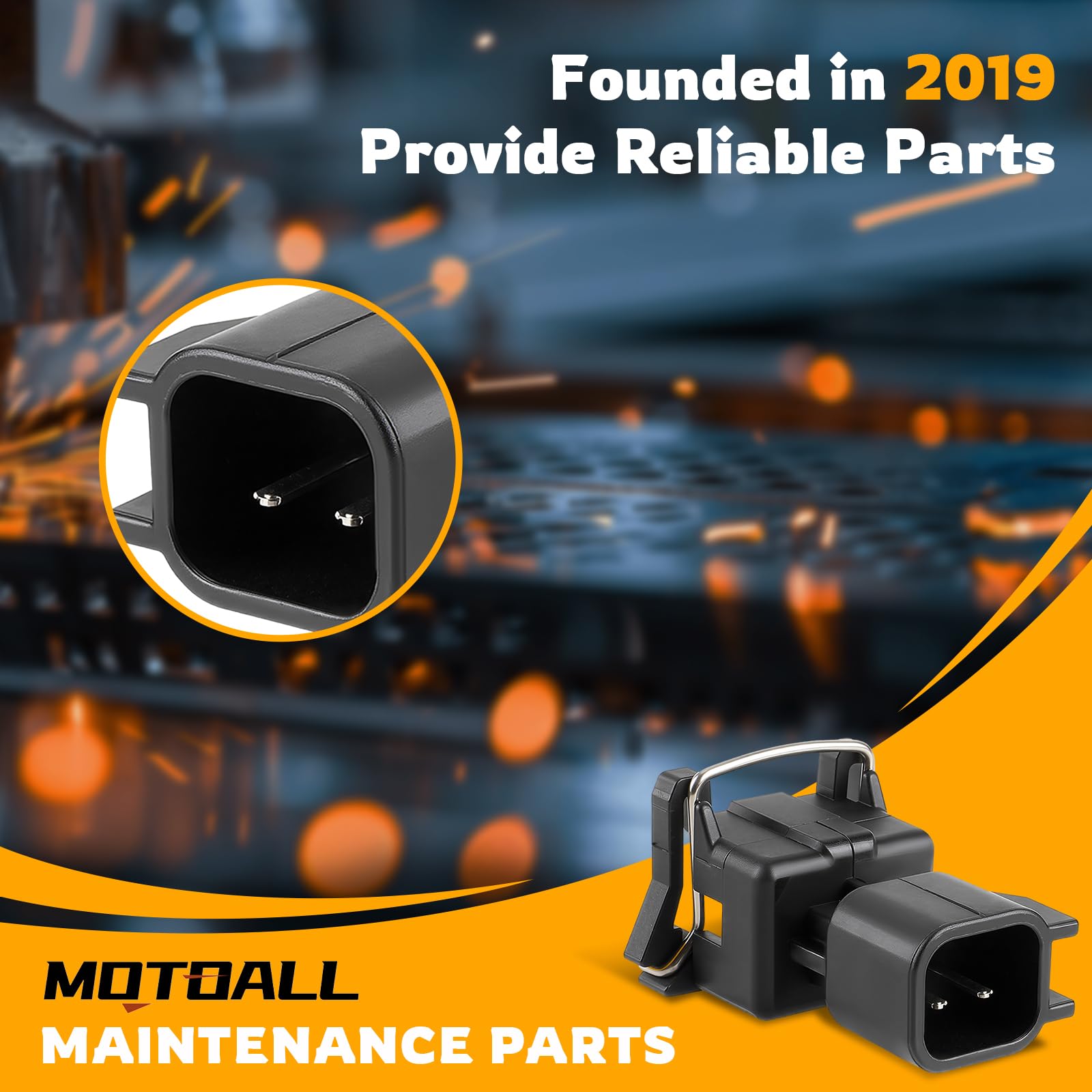 MOTOALL adapter connected in engine bay lifestyle scene for real-world fit