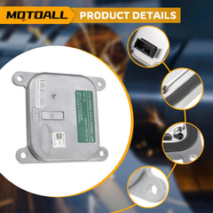 MOTOALL installed in headlight assembly restoring xenon function