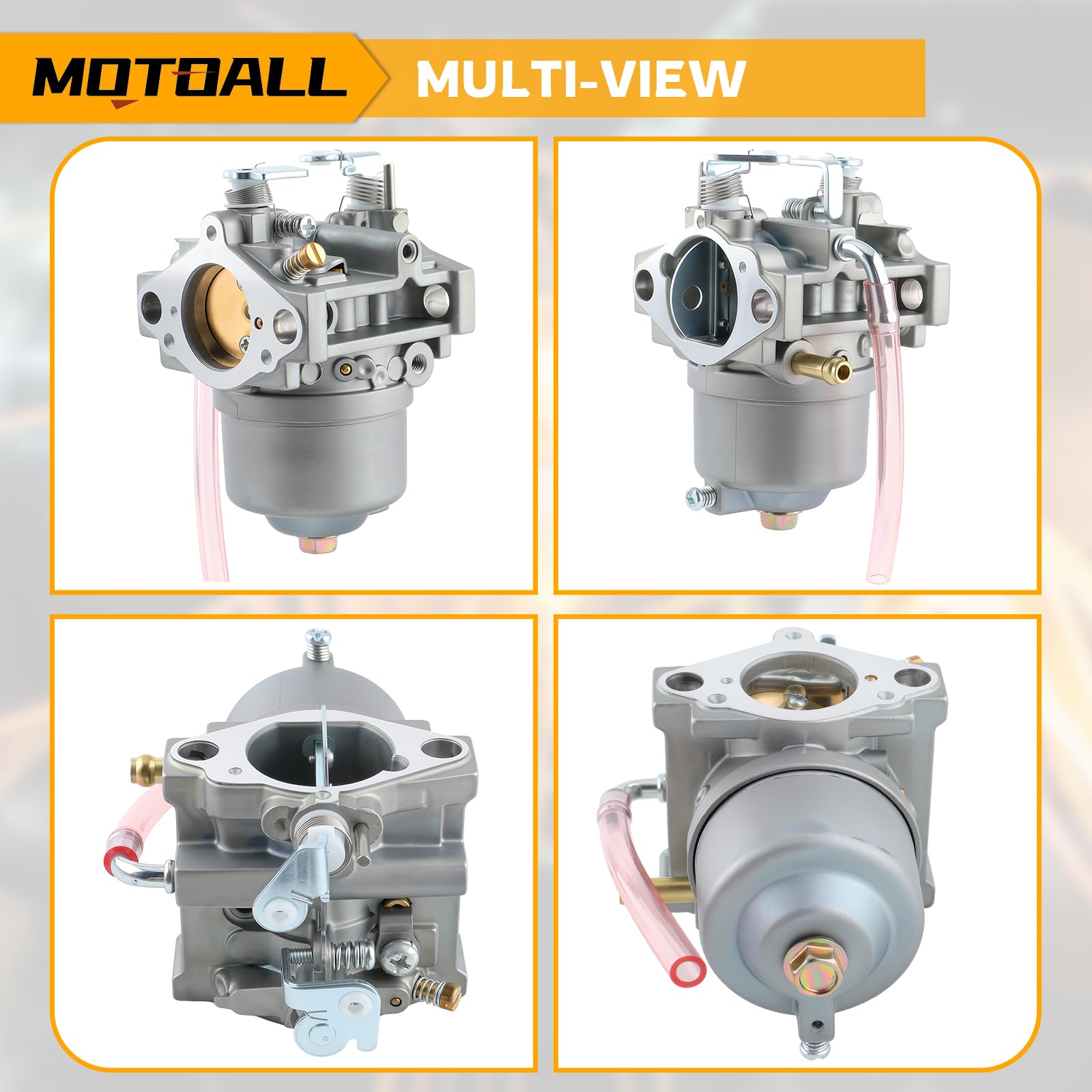 MOTOALL installed on Kawasaki FC420V engine demonstrating straightforward fitment