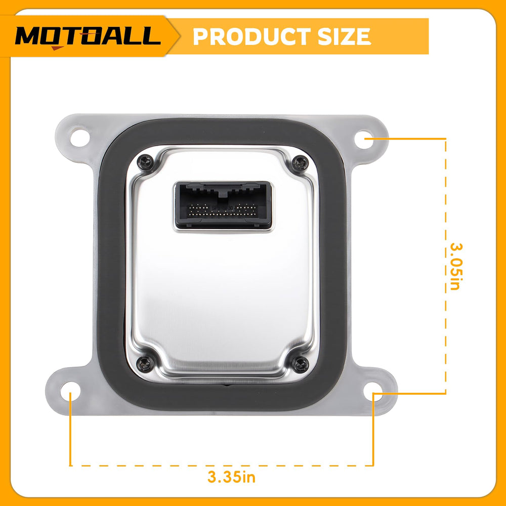 MOTOALL mounting bracket detail illustrating secure bolt locations