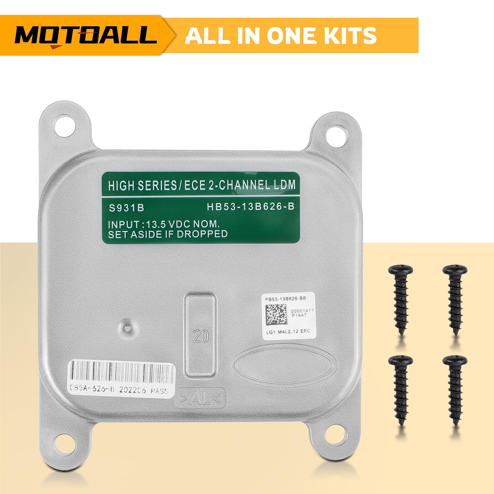 MOTOALL scale comparison with hand to show correct size and fit