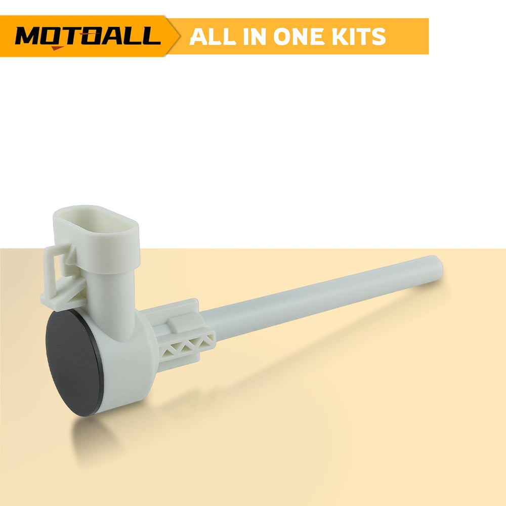 MOTOALL sensor installed in truck engine bay showing restored coolant monitoring functionality