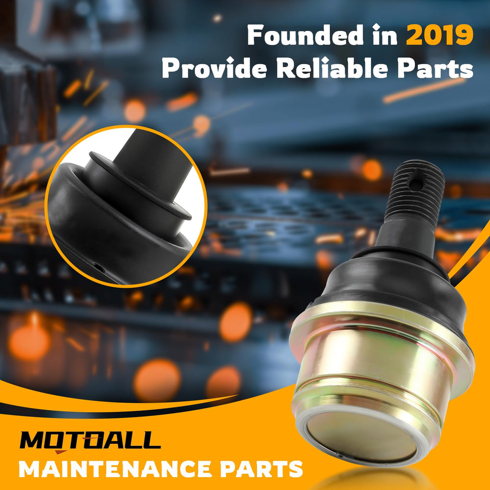 MOTOALL threaded stud detail illustrating precise thread engagement and secure mount
