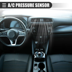 Motoforti pressure sensor connector detail showing plug design for easy installation benefit