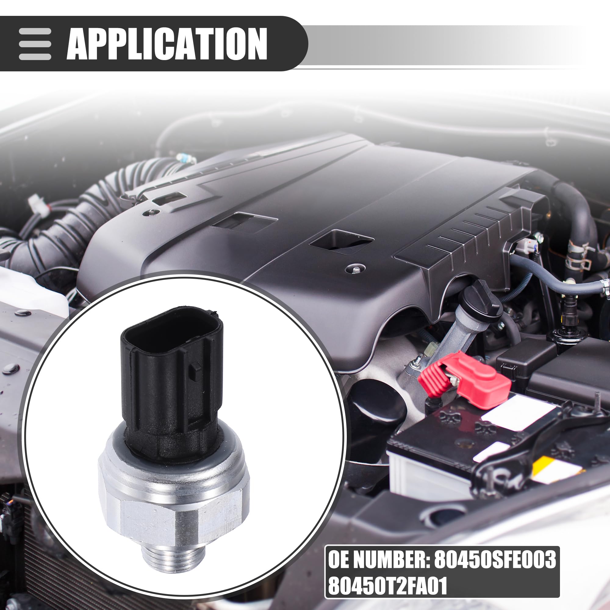 Motoforti sensor metal housing closeup showing durable construction benefit long-lasting performance