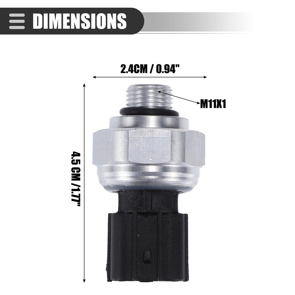 Motoforti sensor size and scale with ruler showing compact dimensions benefit easy handling