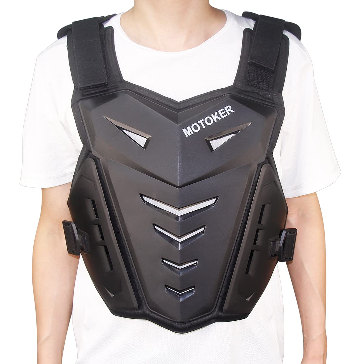 MOTOKER padded inner lining detail showing comfort and impact absorption