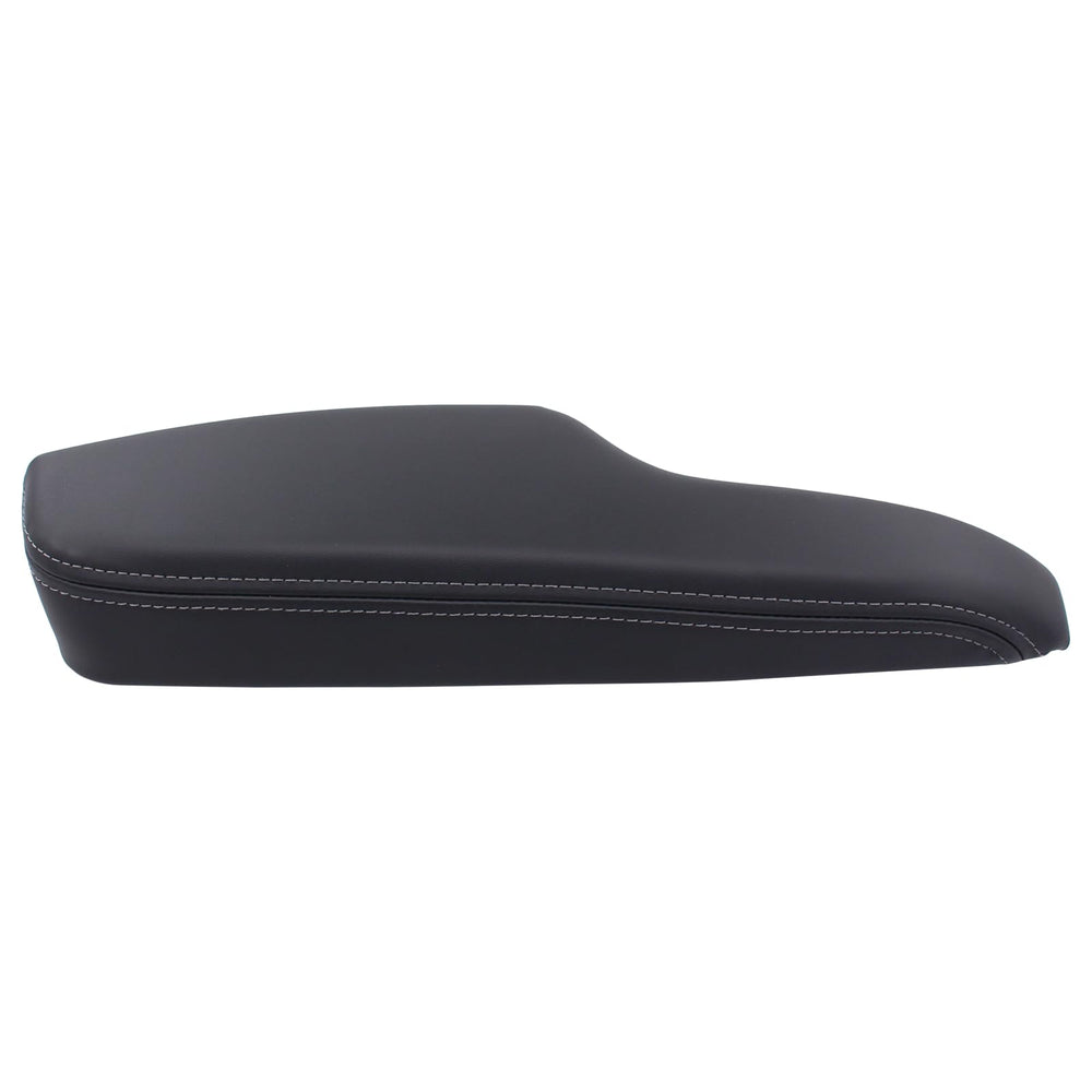 MOTOKU close-up of armrest stitching highlighting durable seam quality