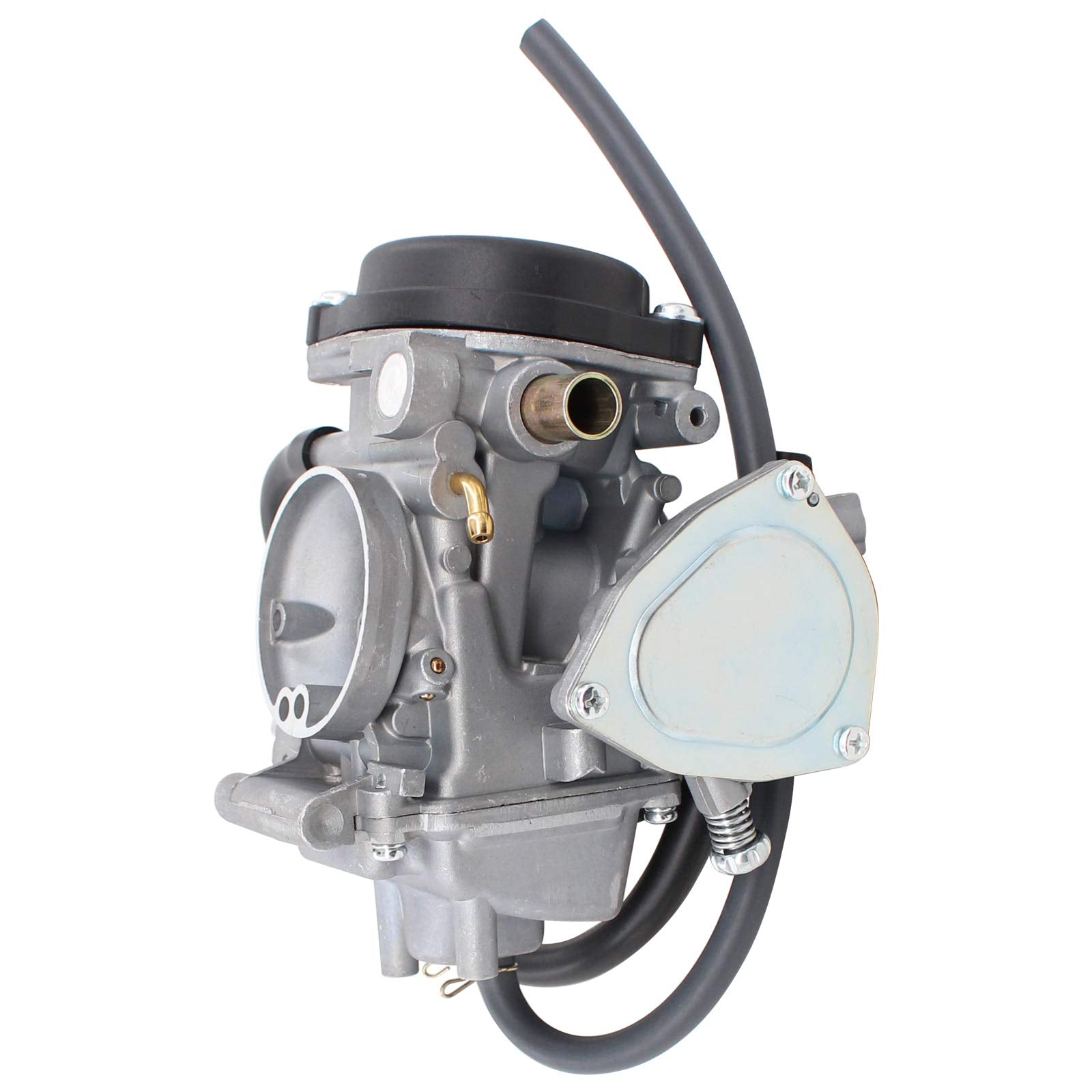 MOTOKU carburetor side showing linkage and connections for easy installation