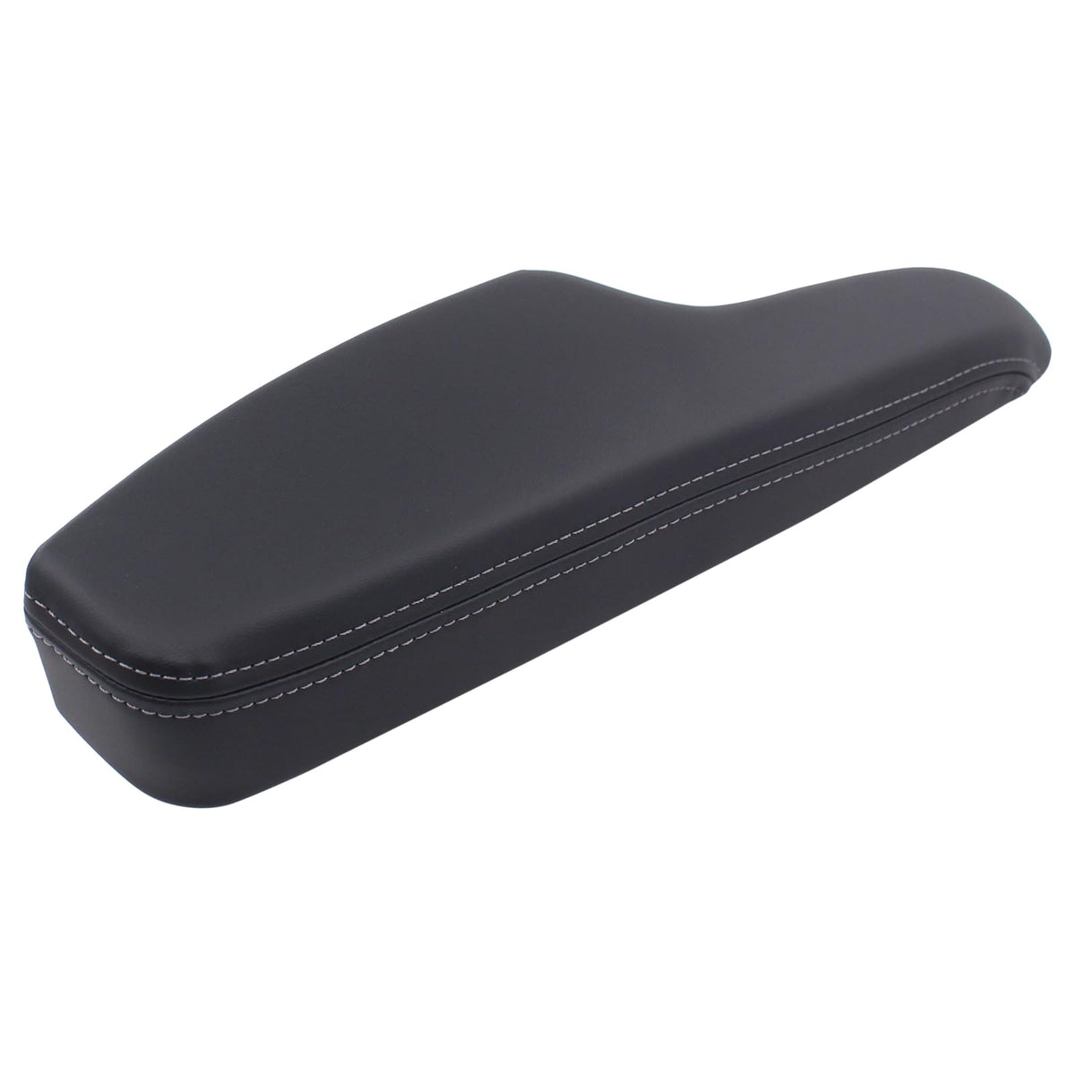 MOTOKU front driver side armrest installed showing precise fit and restored appearance