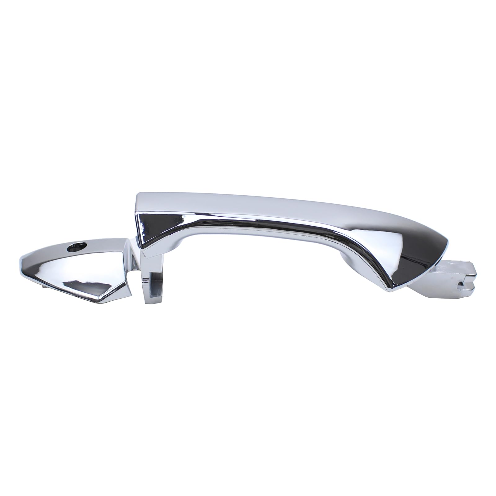 MOTOKU chrome finish detail highlighting scratch-resistant shine