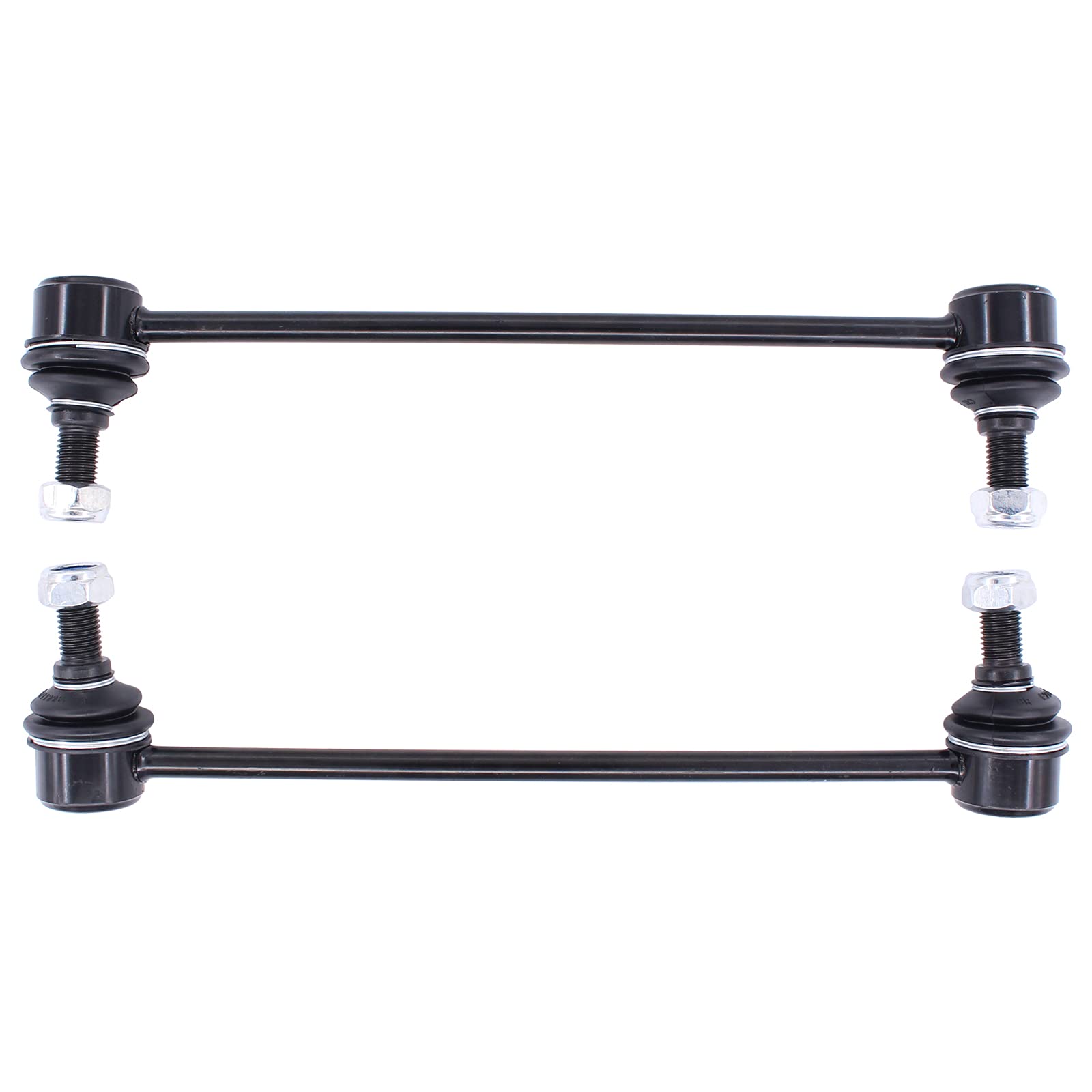 MOTOKU front sway bar end links packaged ready to install, showing fitment benefit