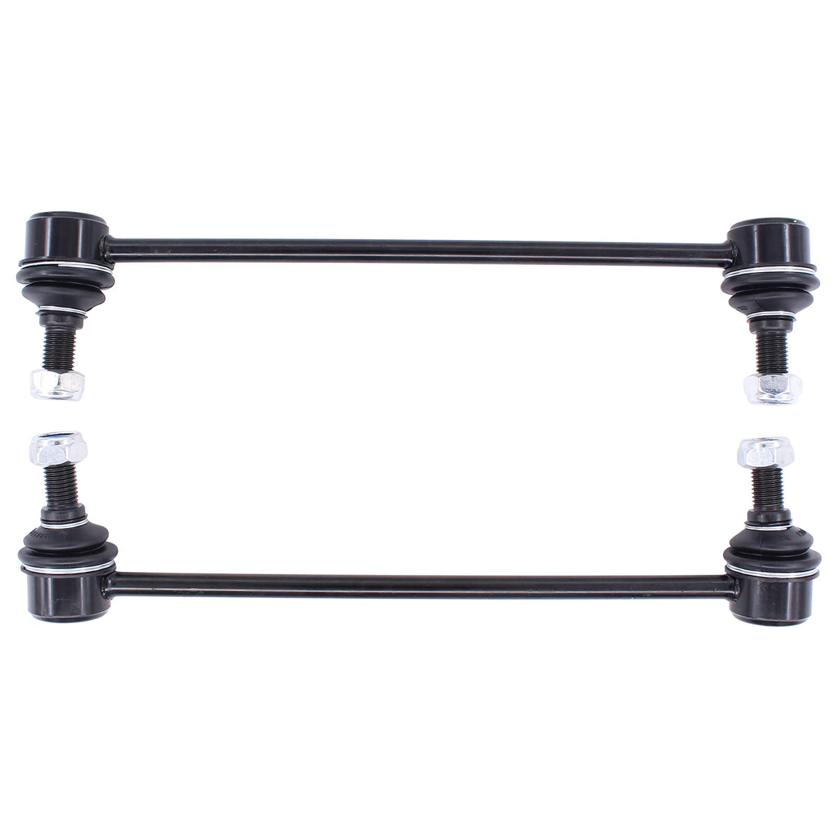 MOTOKU front sway bar end links packaged ready to install, showing fitment benefit
