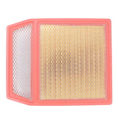 MOTOKU front view of replacement air filter showing fitment and brand benefit