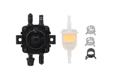 MOTOKU fuel pump front view showing mounting for easy replacement