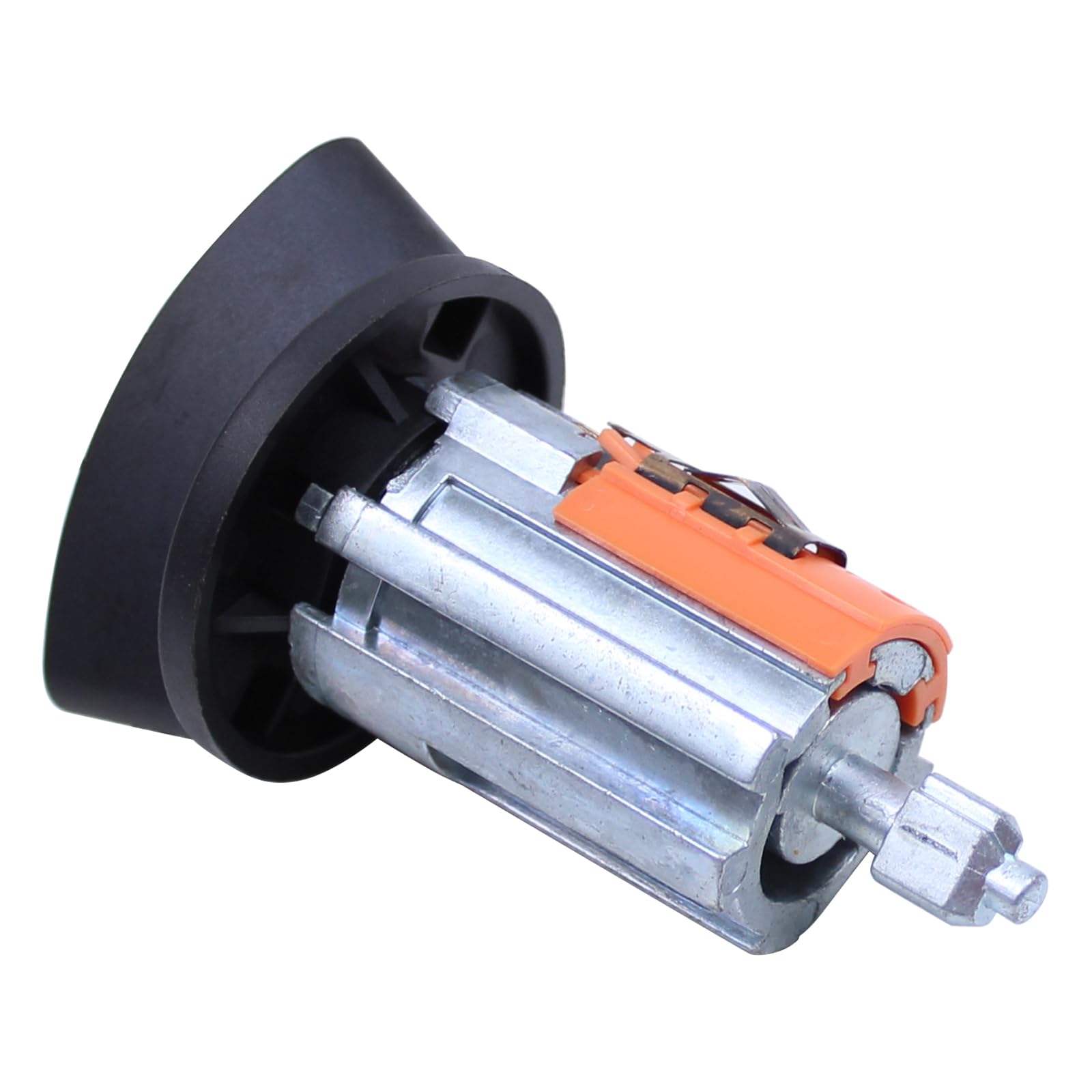 MOTOKU ignition cylinder installed in Ford dashboard demonstrating direct-fit replacement and restored key use