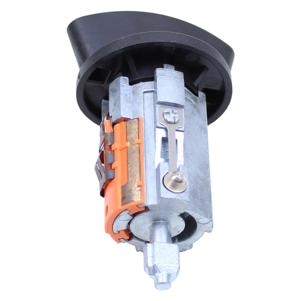 MOTOKU two matching keys laid with cylinders illustrating keyed-alike convenience and quicker rekeying