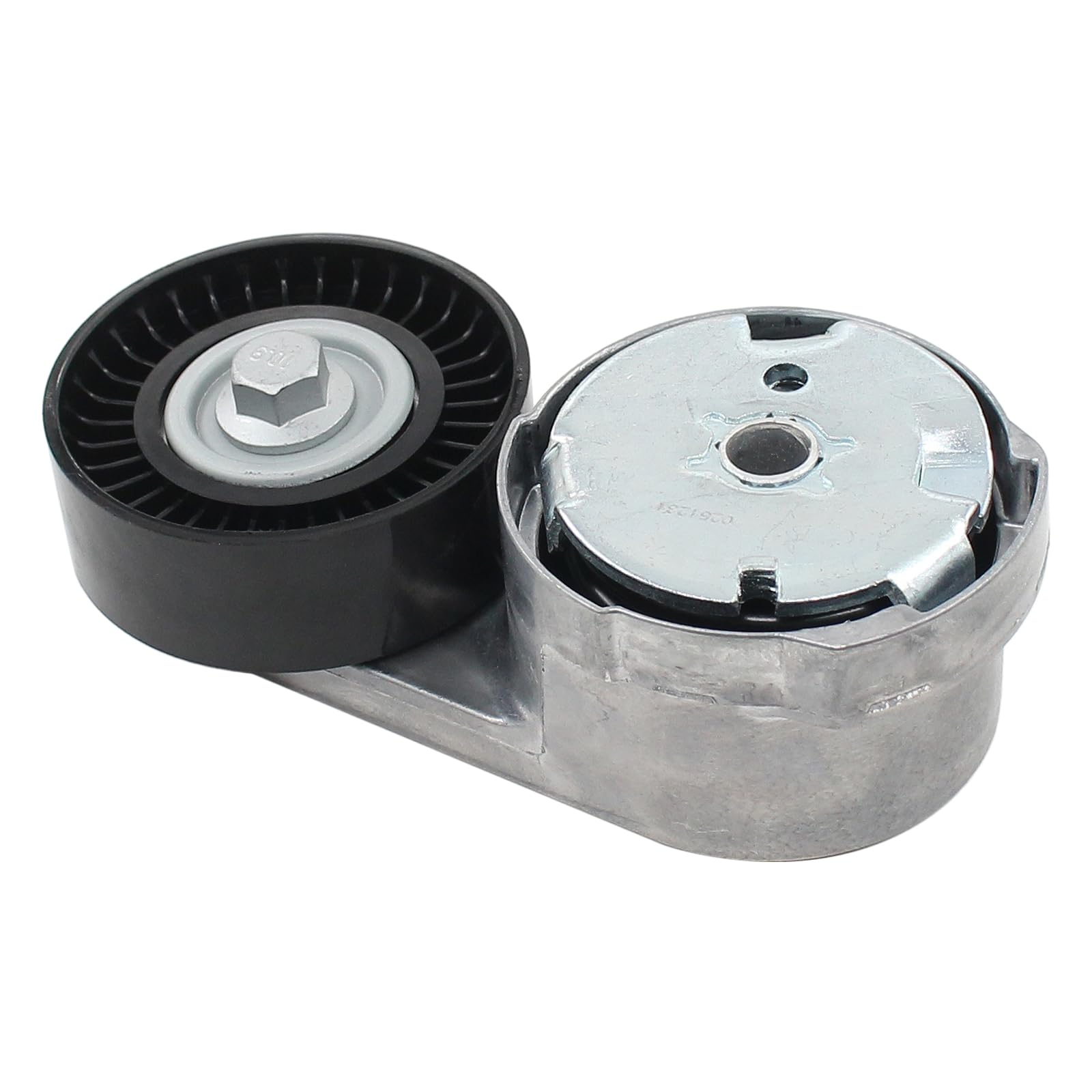 MOTOKU pulley surface texture detail highlighting smooth contact for quieter belts