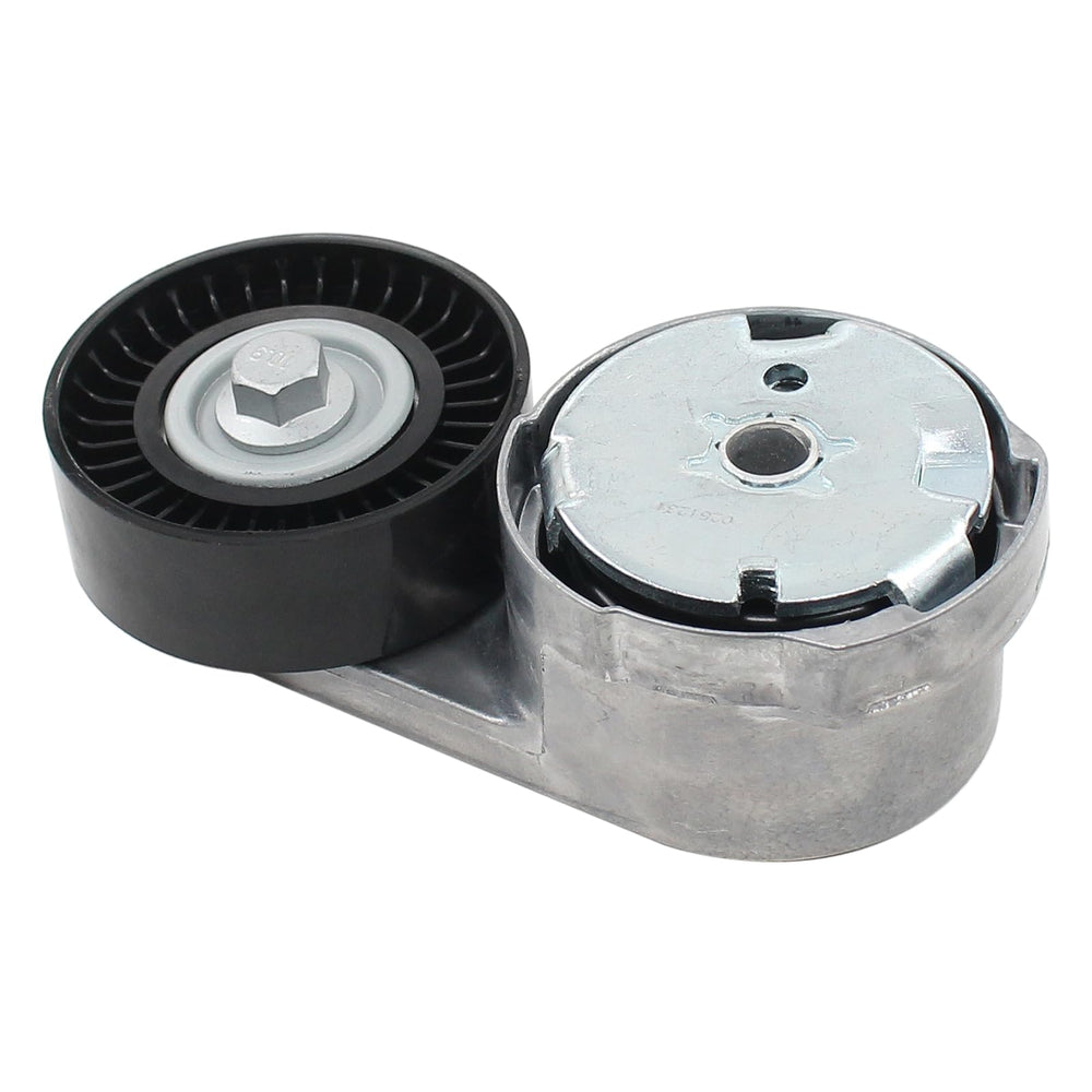 MOTOKU pulley surface texture detail highlighting smooth contact for quieter belts