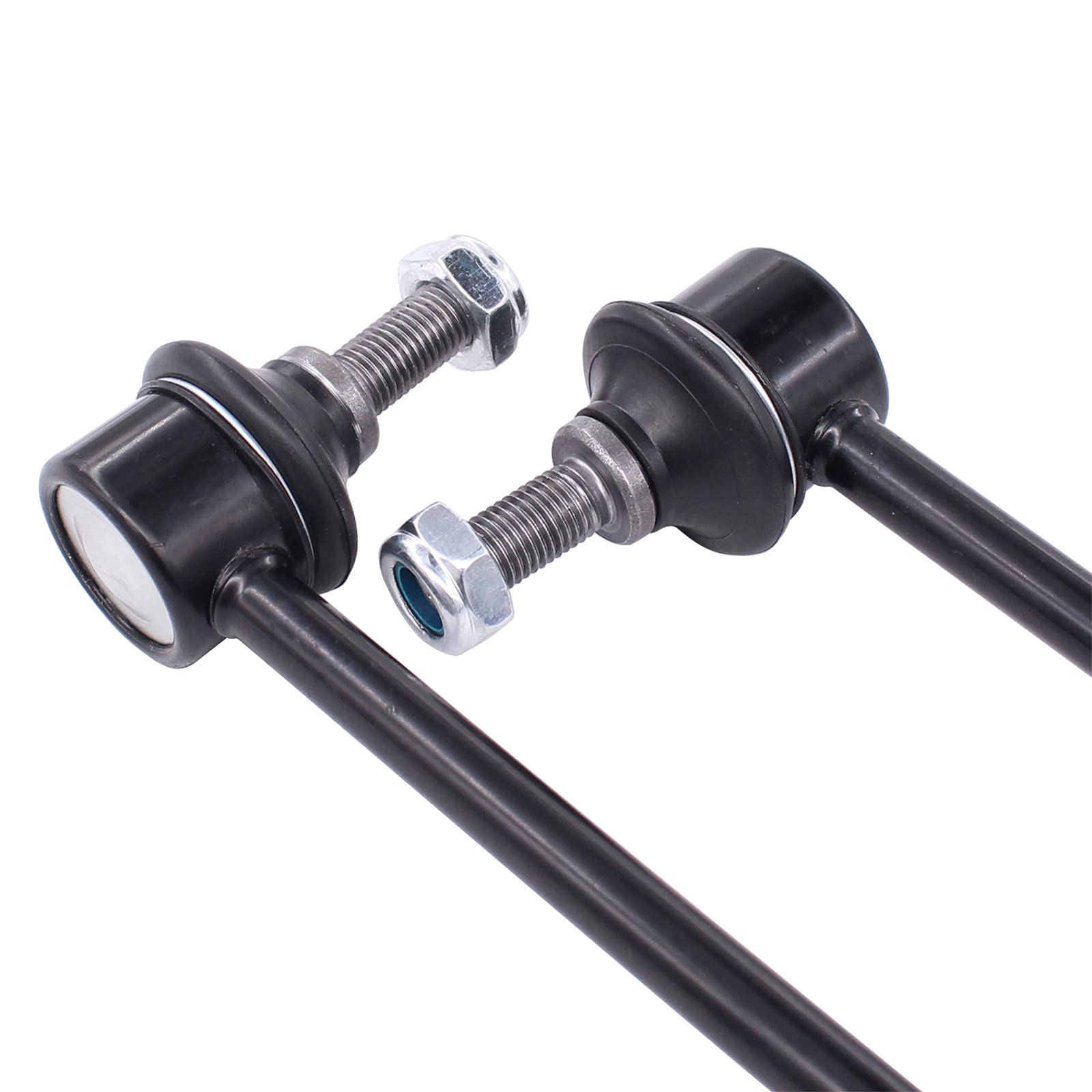 MOTOKU sway link beside ruler showing exact length for accurate fitment