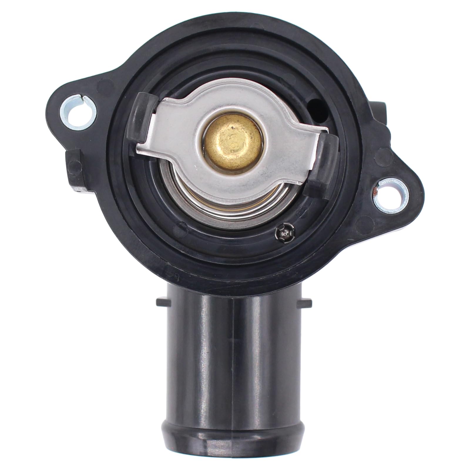 MOTOKU thermostat housing next to ruler showing exact size fit