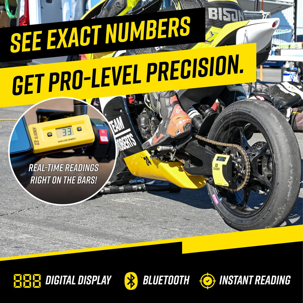 Motool Slacker Pro close-up of display texture showing readable digits for accuracy